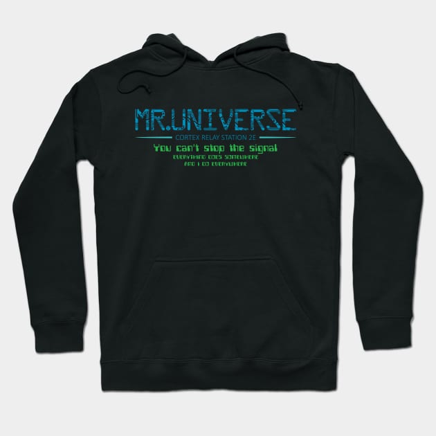 Mr Universe Hoodie by bigdamnbrowncoats